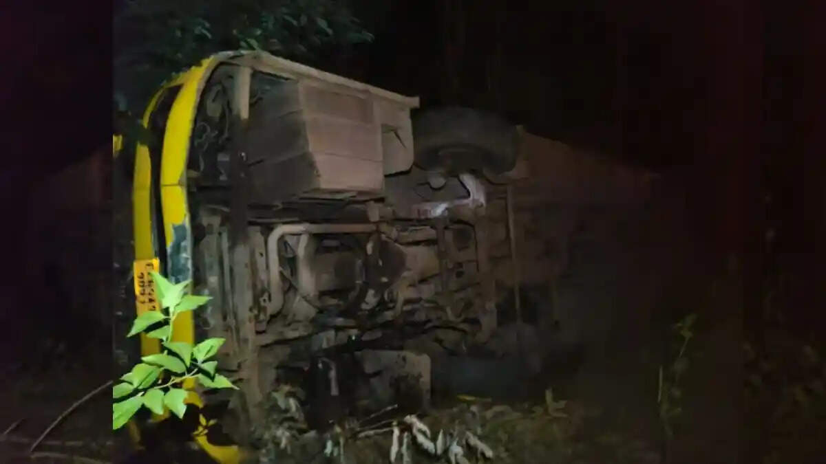 Jagdalpur Bus Accident: जगदलपुर में NH-30 पर पलटी रॉयल ट्रेवल्स की बस, हादसे में एक की मौत, कई घायल
