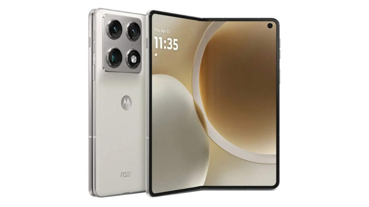 Motorola Razr Fold: भारत में इस दिन आ रहा है मोटोरोला का पहला बुक-स्टाइल फोल्डेबल फोन, फीचर्स देख रह जाएंगे दंग