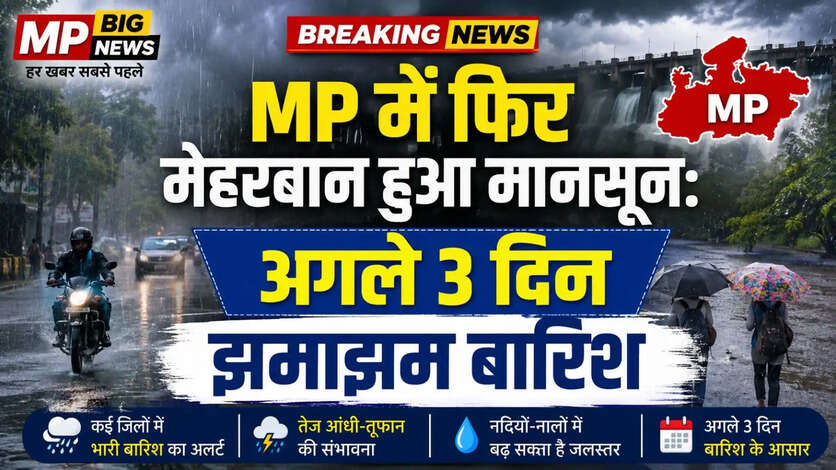 Madhya Pradesh Heavy Rain Alert August 2026