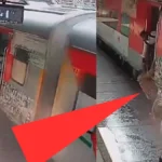 स्टेशन पर सेकंडों में बदली किस्मत: चलती ट्रेन से फिसलता यात्री, RPF जवान की सूझबूझ से बची जान,वीडियो आया सामने