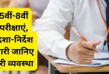 MP 5th 8th Board Pattern Exam