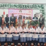 Narsinghpur mp : मानवता की सेवा का पहला संकल्प,शासकीय नर्सिंग महाविद्यालय में फ्लोरेंस नाइटिंगल शपथ समारोह