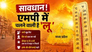 सावधान! एमपी में चलने वाली है ‘लू’, मौसम विभाग ने जारी की नई एडवाइजरी।