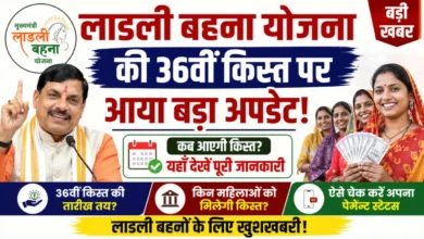 Ladli Behna Yojana 36th Installment