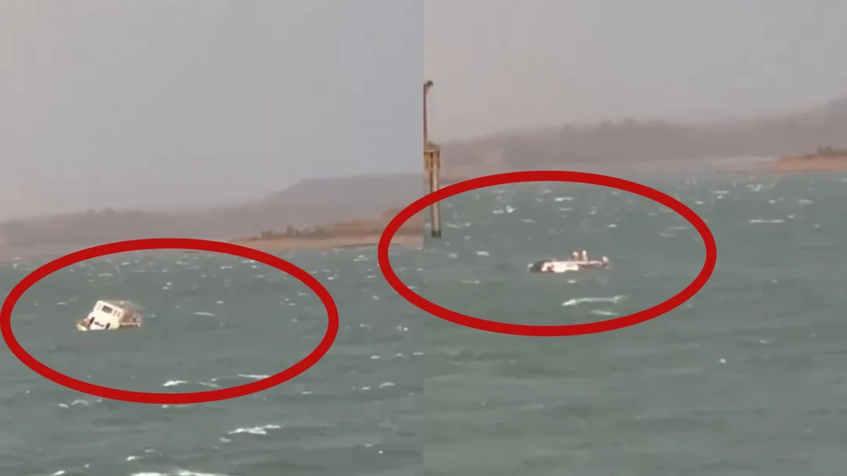 Bargi Dam accident video today