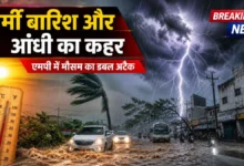Double Whammy of Weather in MP: Scorching 44-Degree Heat in Some Areas, While These Districts
