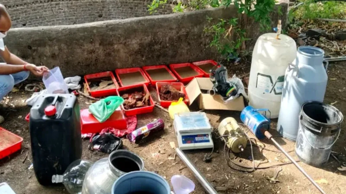 Mandsaur drug factory raid