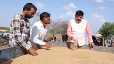 "My helicopter can land anywhere—farmers must not face any inconvenience."