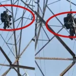 प्यार के चक्कर में जान जोखिम में डाली, 120 फीट ऊंचे हाईटेंशन टावर पर चढ़ा युवक सांस रोक देने वाला रेस्क्यू