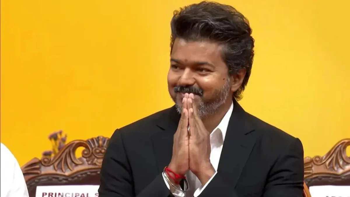 Tamil Nadu Chief Minister C Joseph Vijay
